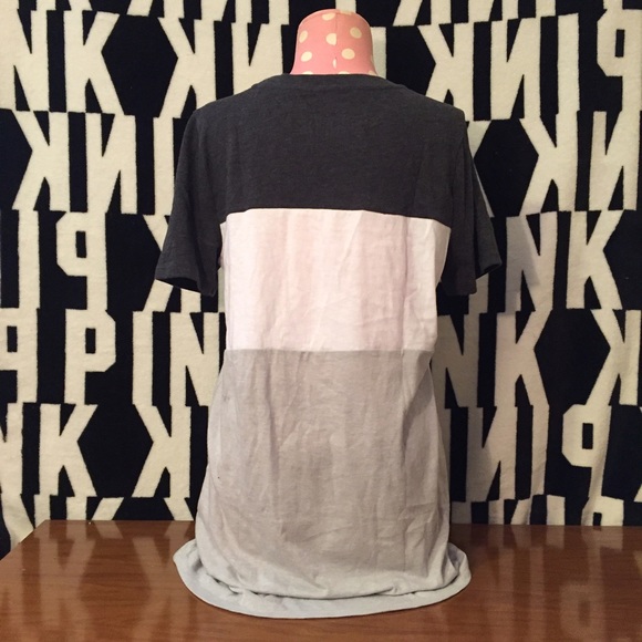 VS PINK "OFF DUTY" BUTTON UP SLEEP SHIRT NEW NWT - Picture 3 of 3